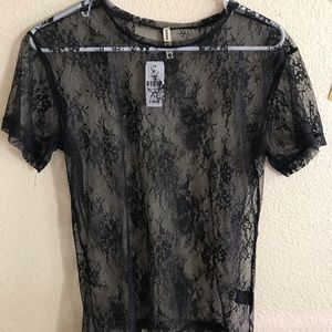 Emma & Sam Lace Tee